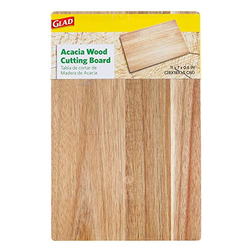 Tabla de cortar de madera Glad acacia 11x7 pulgadas miniatura 7