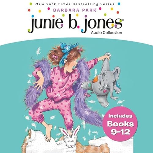 Junie B. Jones Audio Collection Books 9-12 Audiolivro Por Barbara Park capa