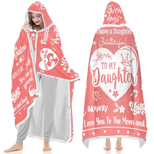 Warmstorey Wearable Blanket Hoodie For Daughter Christmas Gifts For Daughters