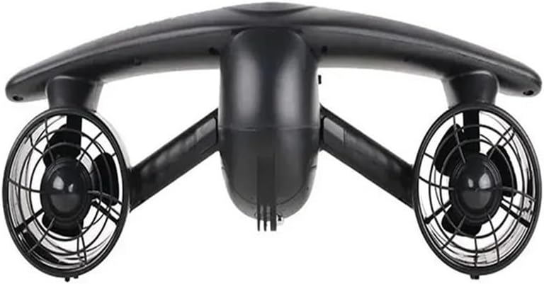 水中スクーター ジェット電子サーフボード電動水中海スクーターダイビングスイミングブースター 水中スラスター(Black)