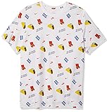  Nike - Nike tee AOP Food CW0472 100 - CW0472 100 - M (46-48) Man, Bianco