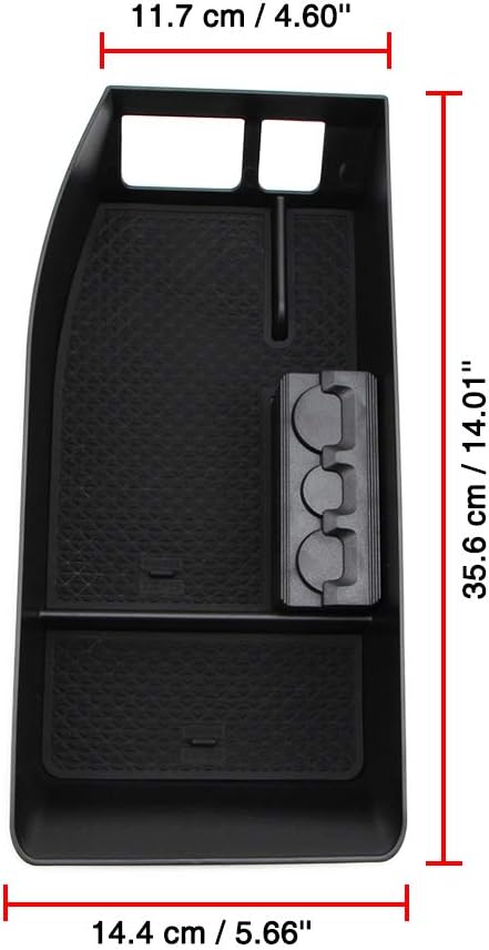 Dreamseek Center Console Organiser for Toyota Avalon 2019 2020 2021 2022 Interior Armrest Storage Tray Glove Box Holder