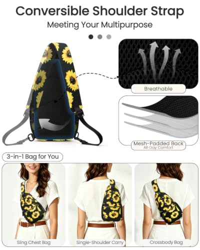 Image of Vankor Hands-free Crossbody Sling Bags for Women Stylish Cute Look