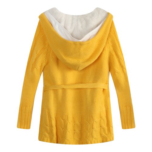 Richie House Little Girls' Cardigan Sweater with Short Floss Lining Rh10092