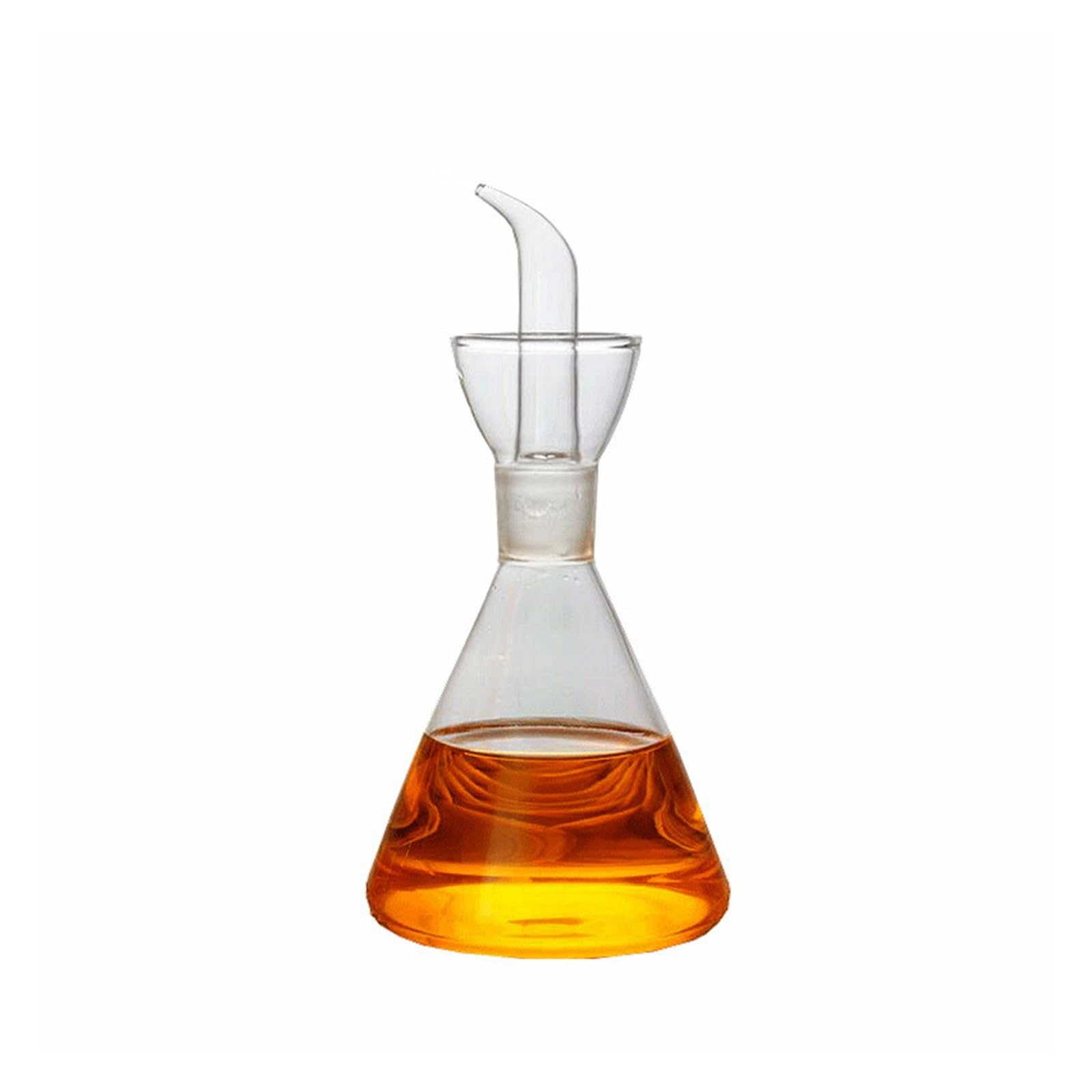Glas Olkannchen fur Essig Sojasauce Gewurze, auslaufsicher | Fur Ol, Essig, Sojasauce und Gewurze in der Kuche(500ml)