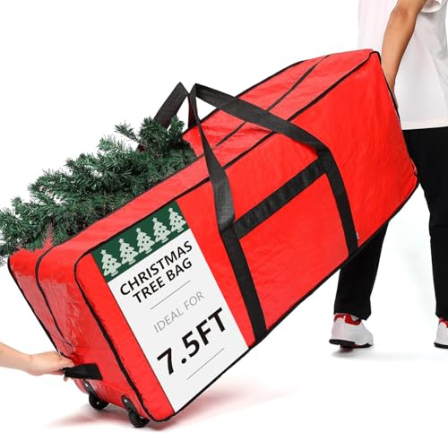 HOMEST Christmas Tree Storage Bag, Fits for 6/7.5 ft...