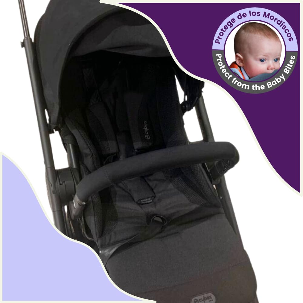 PROTEC TIF | Fundas De Neopreno Para El Manillar Compatible Con CYBEX Gazelle S