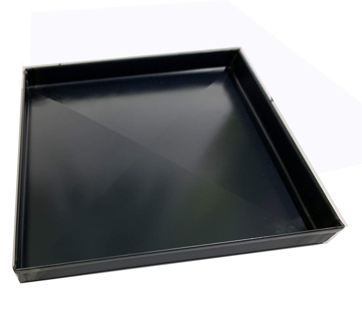 Teglie forno professionale 40x30x2 Cm, con diagonale antideformazione Spessore teglie 8/10 Pizza alta idratazione ideale per professionisti della pizza e focaccia [2 PEZZI]