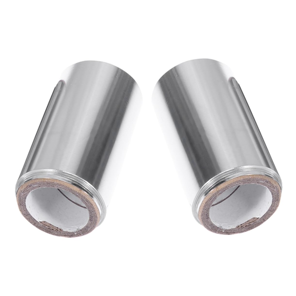 Healeved Papier Aluminium pour Mèches de Cheveux Argenté 2 Rouleaux pour Salon de Coiffure Améliore la Pénétration Retient la Chaleur