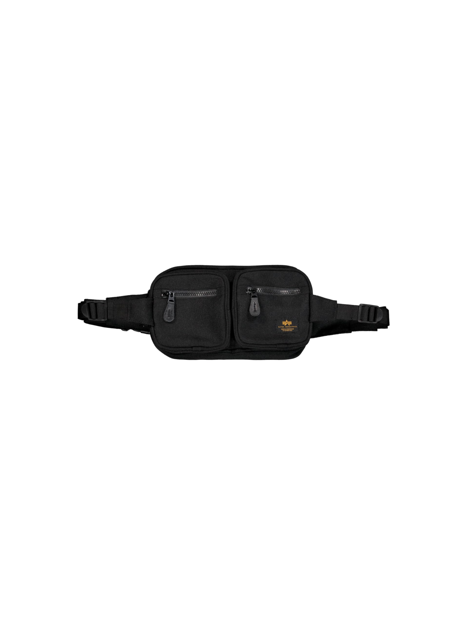 Alpha Industries Gürteltasche Label Waist Bag, schwarz