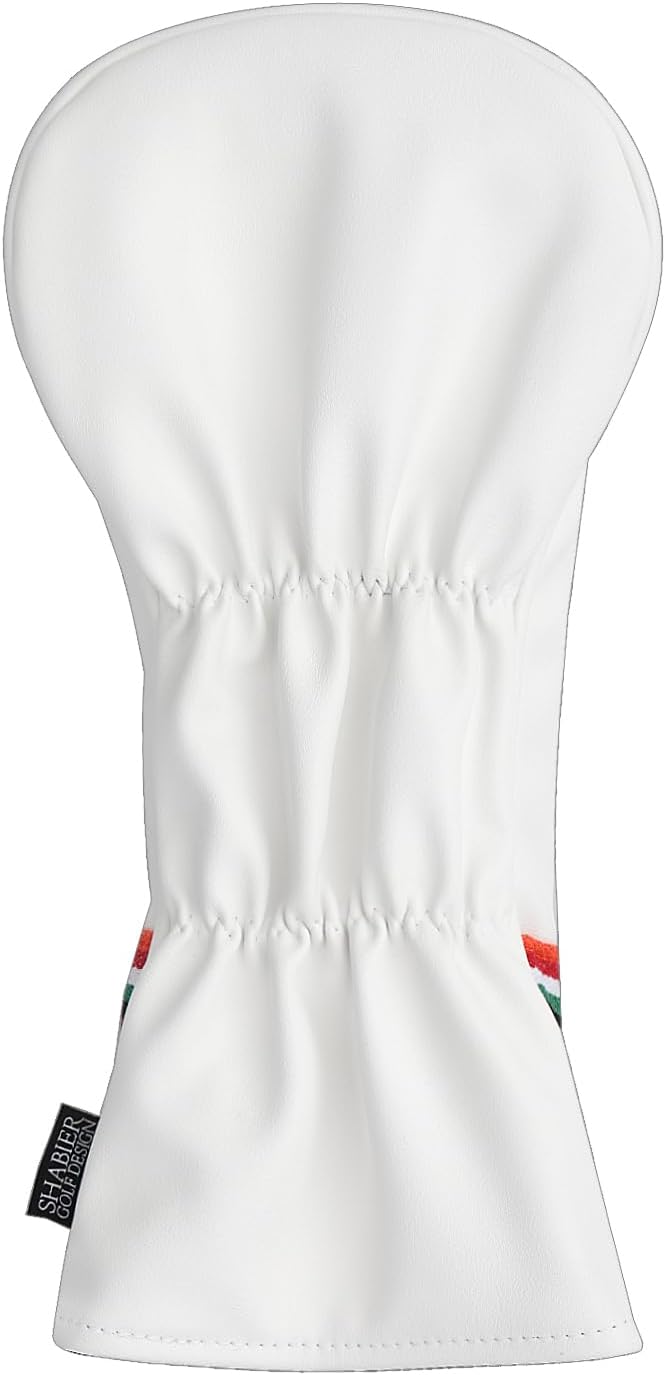 SHABIER Rose Embroidery Design Golf Headcover Sugar with Skull Design for Golf Club