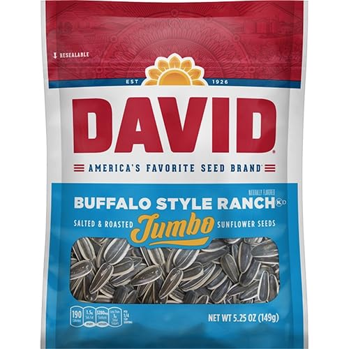 David Sunflower Seeds Variety Pack, 14 Flavors, 5.25 Ounce Each, 1 Bag per Flavor - Thumbnail 7