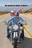  Mi diario de viaje en moto: Es un cuaderno para llevar un registro y un seguimiento de todas sus rutas en moto - Formato 16 x 23cm con 102 páginas - Regalo original para los amantes de las motos
