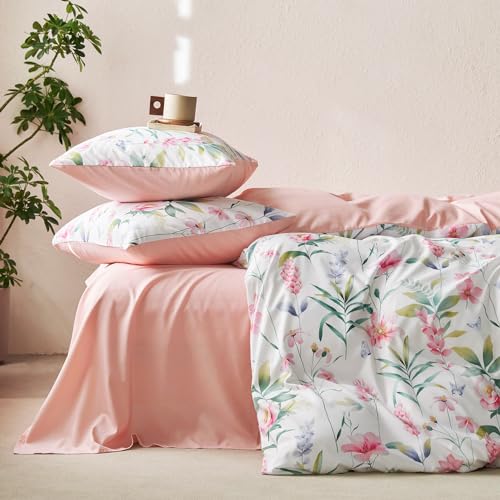 Wake In Cloud B0082-BZ3-250-Q(M) Floral Comforter Set thumb #2