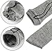 GUGULUZA 4-Pack Thick Gun Socks for Storage Rifle and Shotguns with or without Scope, Silicone-Treated, Drawstring Closure, 52 Inches (MX - 4 Pack)