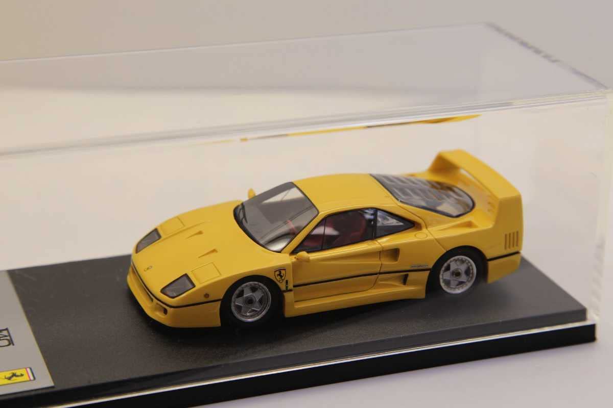1/43 BBR フェラーリ　F40 STREET 1987 本物保証，お得 BBR 1⁄43 フェラーリ F40 ストリート 1978 イエロー