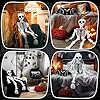 Beeveer 3 Pack Halloween Throw... #5
