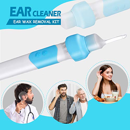 image for CHARMINER Earwax Removal Tool, Ear Wax Remover, Soft Silicone Ear Clea