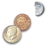 Hat Trick Magic - Illussions de pièces pour débutants, intermédiaires, illussionnistes professionnels - disparaître, téléportation, transformation des illusions de pièces (scotch et soda (Mexican