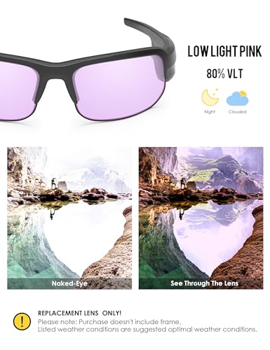 Image of BLAZERBUCK Polycarbonate Replacement Lenses for BOSE Tempo Sunglasses
