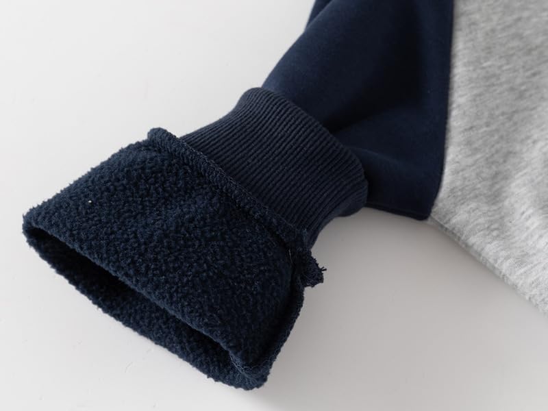 Meufam Kids Baby Boy Jacket Thickened Hooded Sweatshirt Jackets Autumn Winer Coat Toddler Hoodie Zip-Up Outerwear3