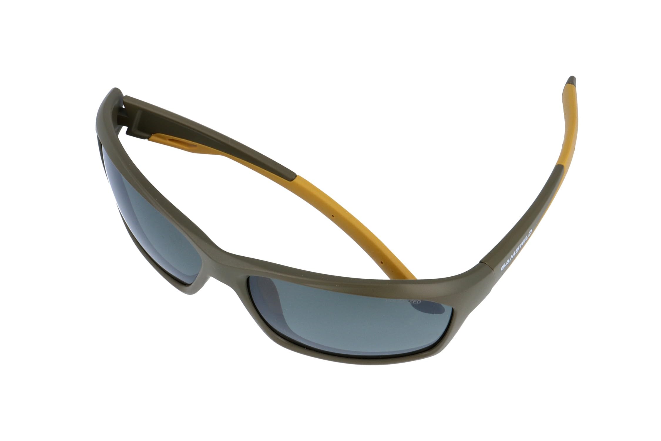 Gamswild WS4034 Occhiali da sole sportivi TR90 polarizzati occhiali da ciclismo occhiali da sci unisex leggeri | verde | blu | marrone | marrone |