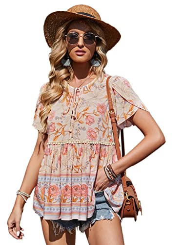 Image of Lymio Tops for Women Multi Color Women Top (551)