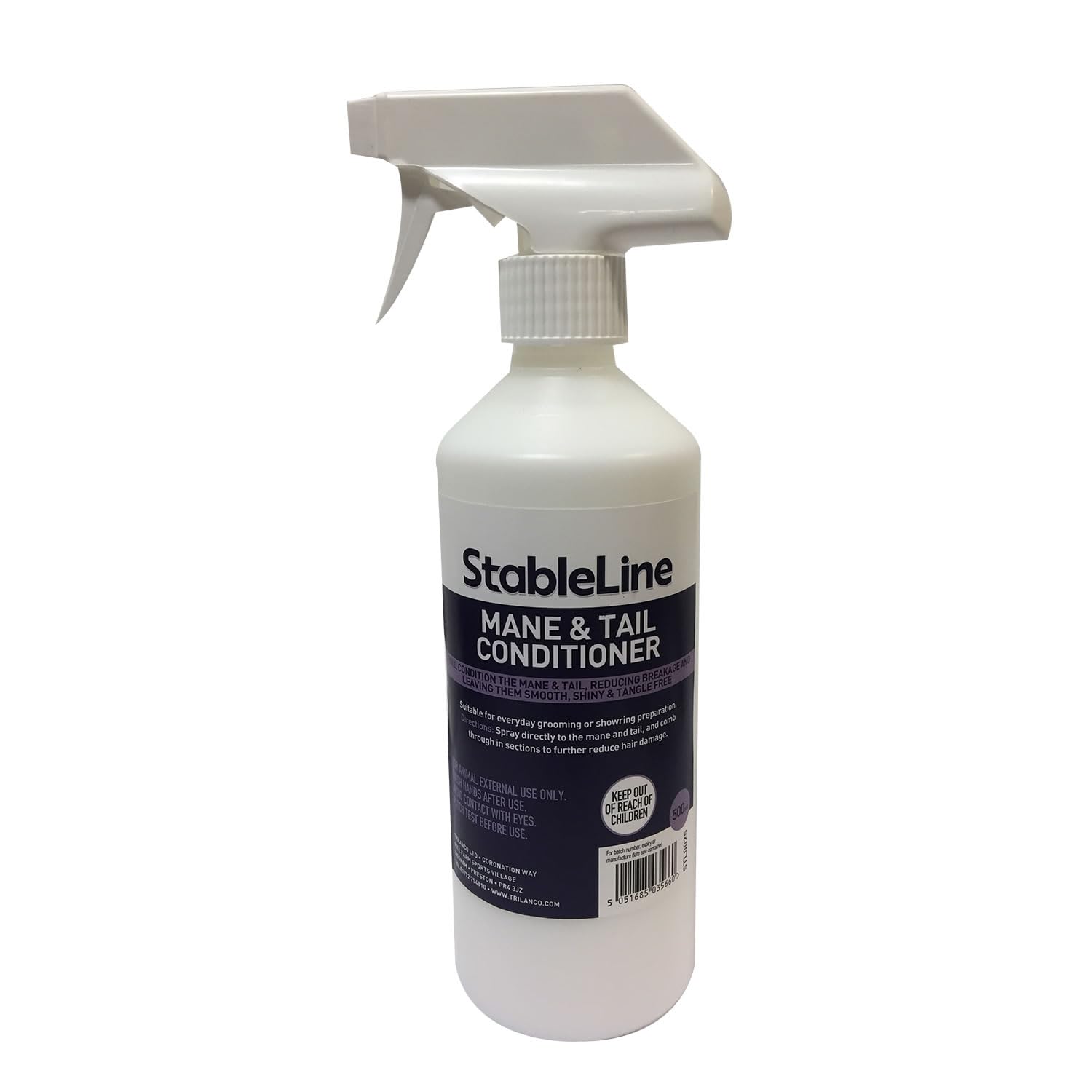 Trilanco Unisex's TRL4585 Stableline Mane and Tail Conditioner, Clear, Regular