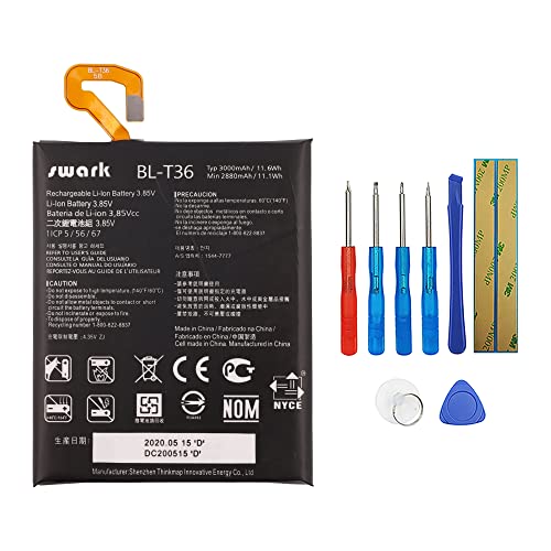 SWARK Battery BL-T36 Compatible with LG K10 2018 K30 K11 2018 X410 X410AS X410E X410X with Tools
