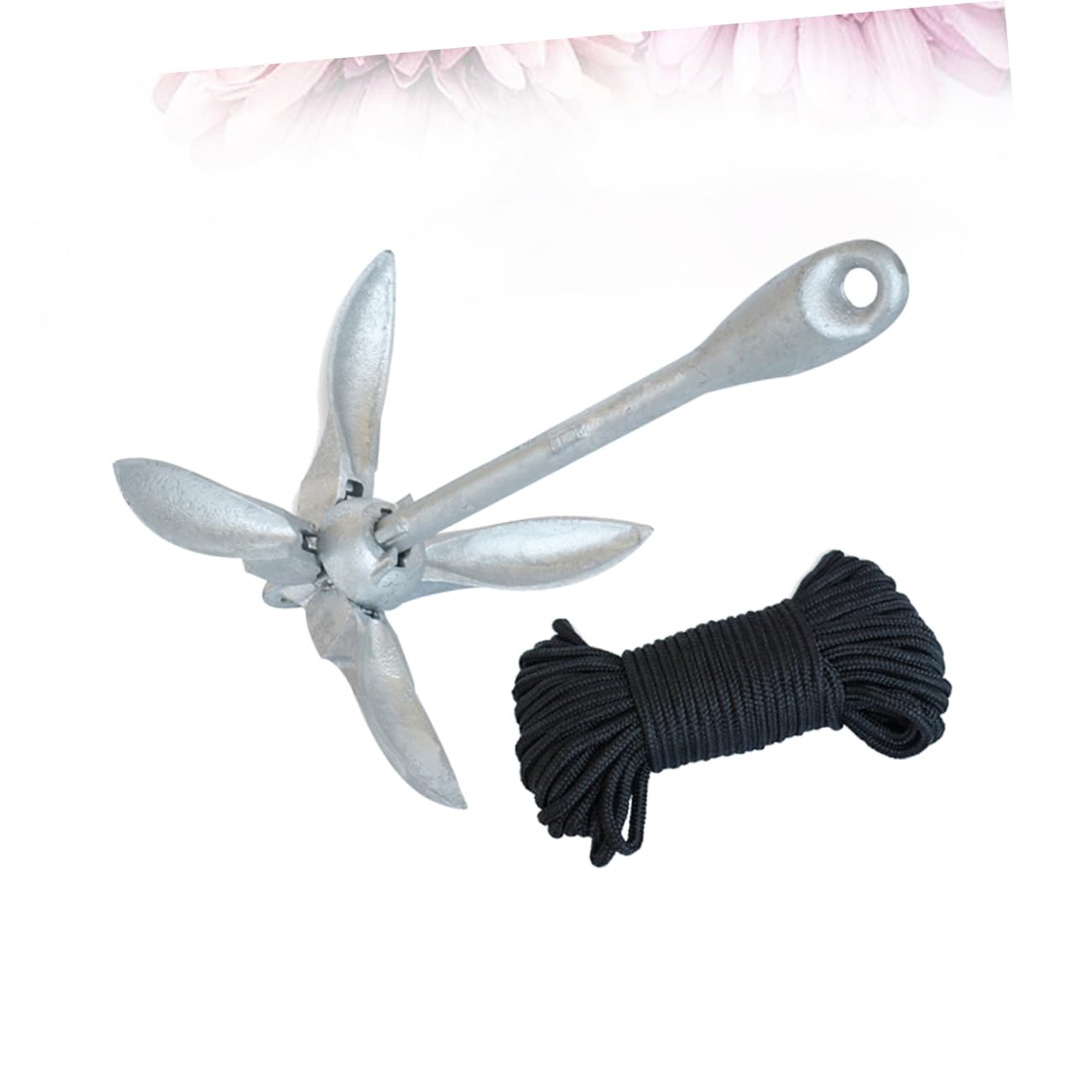 UKCOCO Meeresanker Bootsschlüssel Stoßfänger für Boote aufblasbares Kajak Bootsmotor Bootszubehör Marine Bootssitz Kajak-D-Ringe Ponton schlauchboot zubehör Boat Accessories Schiffsanker