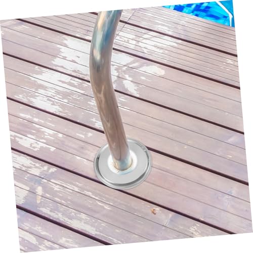 4pcs Cubiertas de Escalera para Piscina de Acero Inoxidable miniatura 6