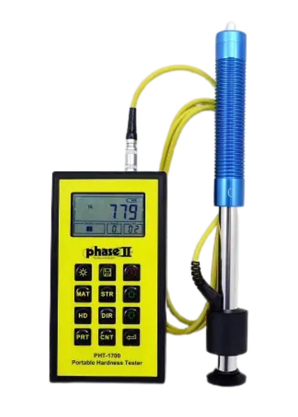 Phase Ii Plus, Portable Hardness Tester for Cast Rough Surface Parts, Nist Traceable, Pht-1750
