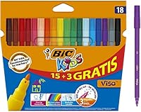 Algopix Similar Product 11 - BIC Kids Visa Colouring Pens  Pack of