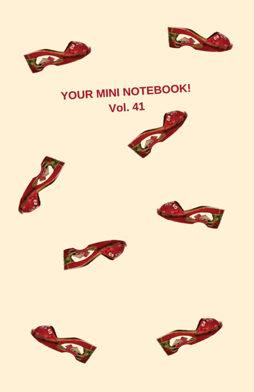 Your Mini Notebook! Vol. 41: Going out on the town in my red shoes (and bringing my journal)