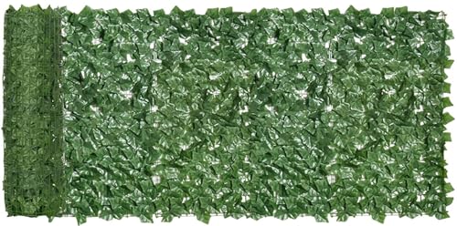 Haie Artificielle 0.5x4m/1.64 x 13.12ft,Décorer le jardin, la clôture, le balcon, la terrasse, le dernier choix