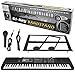 Greensen 61-Key Electronic Keyboard Piano, Digital Keyboard, Portable Electronic Organ with Microphone & Music Stand, Music Keyboard Kids Toy for Beginners, 26 x 7.5 x 2.2inch Greensen 61-Key Electronic Keyboard Piano, Digital Keyboard, Portable Electronic Organ with Microphone & Music Stand, Music Keyboard Kids Toy for Beginners, 26 x 7.5 x 2.2inch