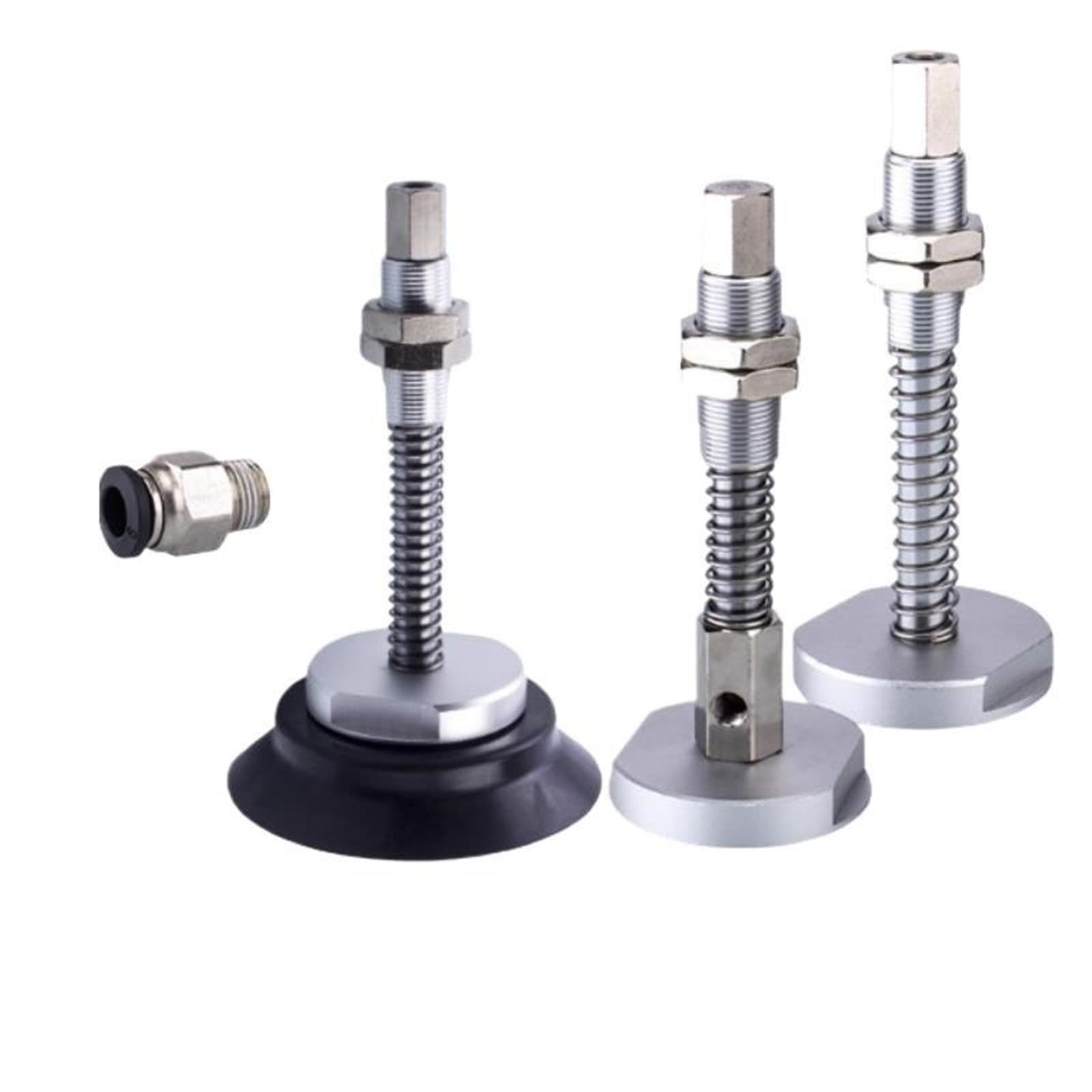 1 pieza de accesorios de ventosa de vacío industrial J25/J50/J75-B01-A18/A22(Blue)