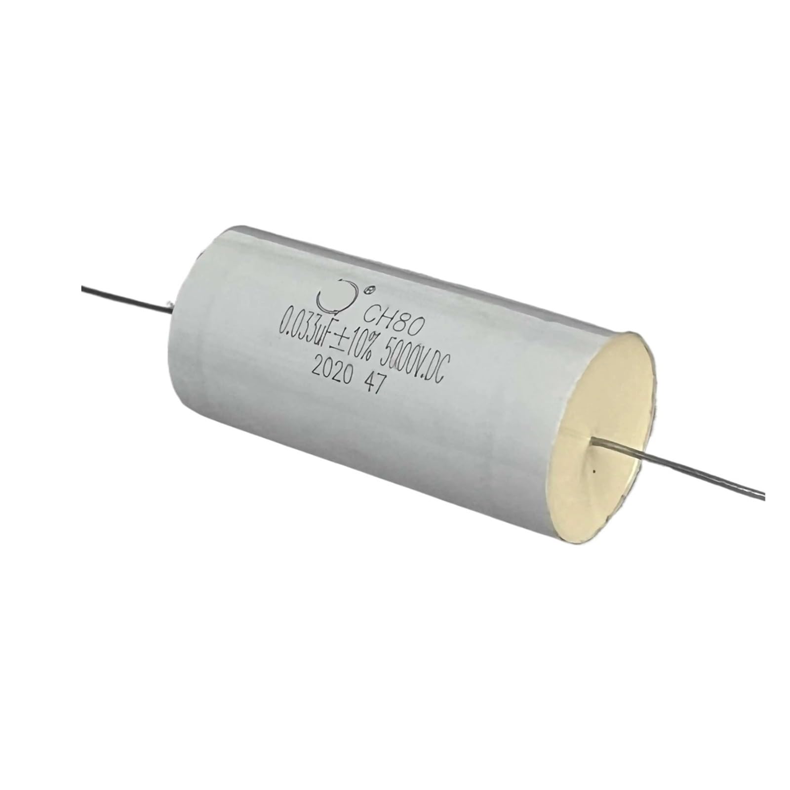 LEOTNNDQ CH80 0.033UF 5000V DC Copper Foot Protection Film Capacitor 1pcs