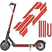 SGMY Pegatina reflectante impermeable para patinete Xiaomi Mijia, M365, E-Scooter y Ninebot Es1/Es2/Es4, accesorios para scooter eléctrico, Paquete 2