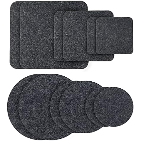12 Pcs Absorbent Felt Coasters Set Cover