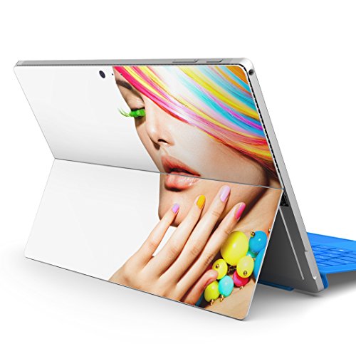igsticker Surface pro7 (2019) pro6 pro2017 pro4 専用 スキンシール サーフェス ノートブック ノートパソコン カバー ケース フィルム ステッカー アクセサリー 保護 003637 写真・風景 人物 写真 カ