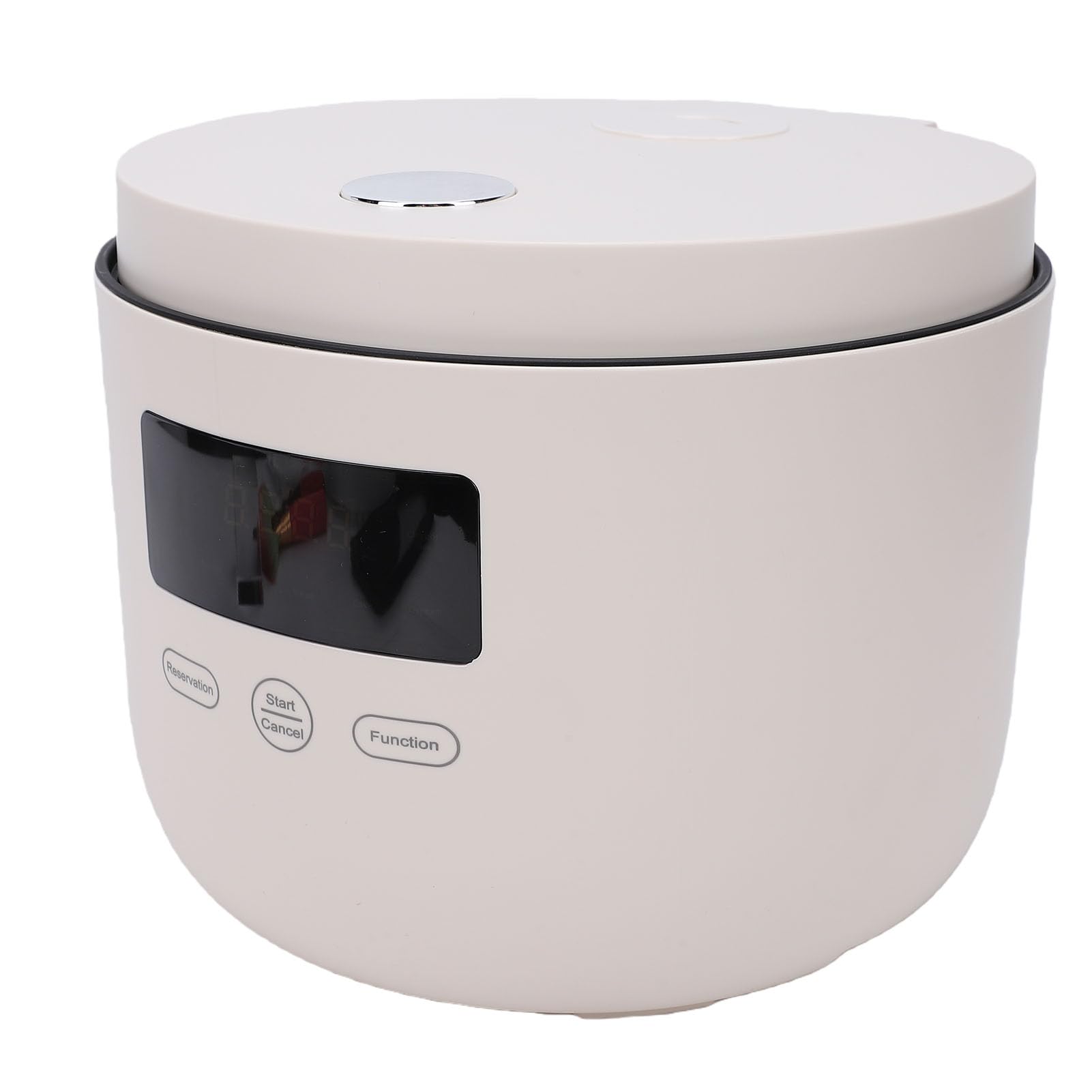 Cocoarm Pentola Elettrica Riso Intelligente, Antiaderente 3L Capacità, 220V 450W, per Zuppe Hotpot Pasta Uova, 24H Programmabile 8 in 1 Menu (Spina europea 220 V)