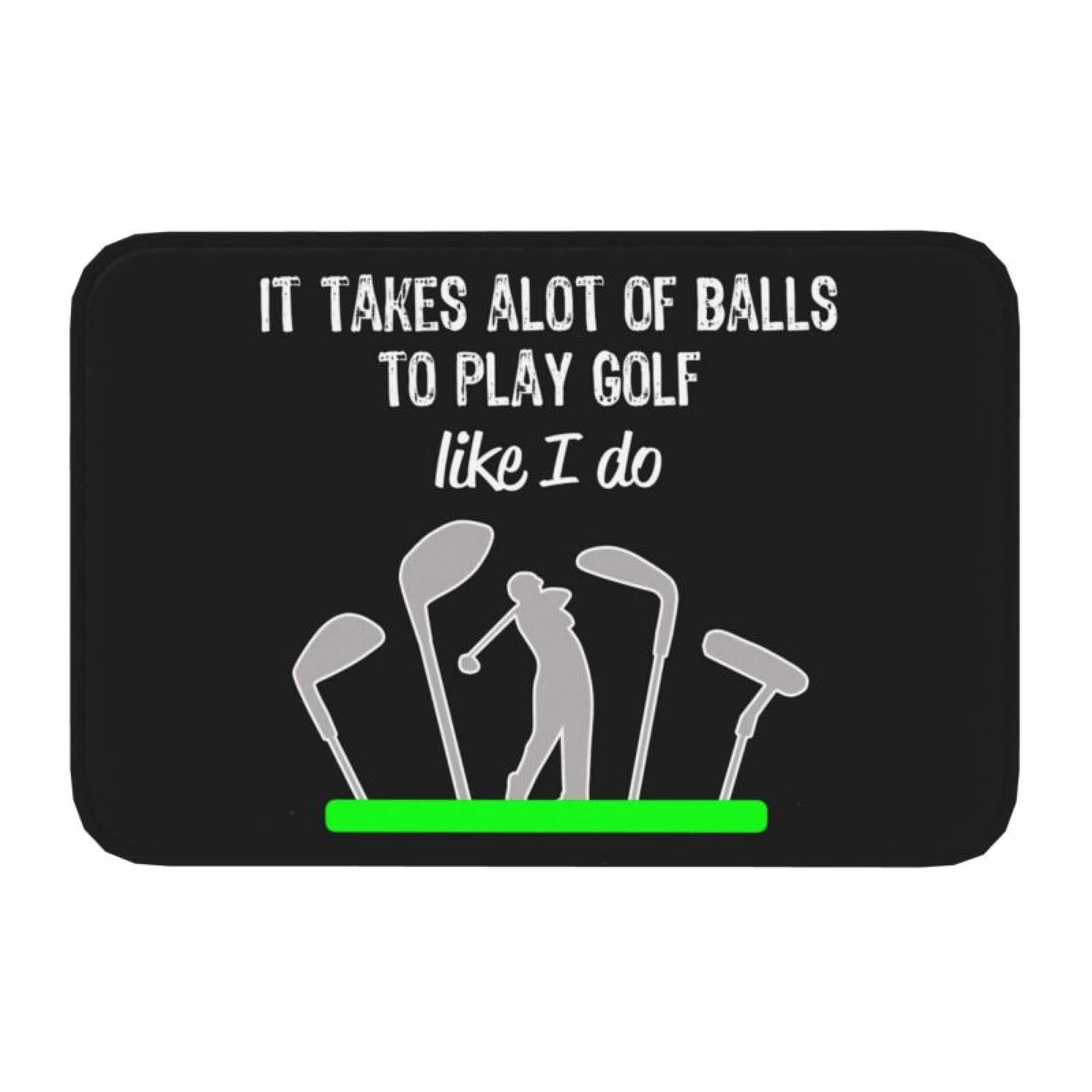 Paillasson extérieur golf et tapis antidérapant pour cuisine ou bain