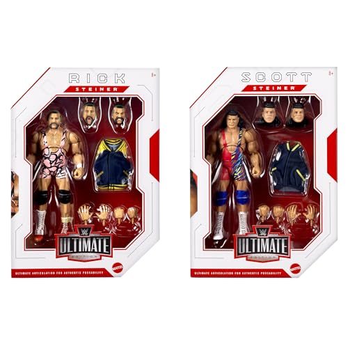 WWE Steiner Brothers (Scott Steiner & Rick Steiner) Ultimate Edition 2-Pack Ringside Exclusive