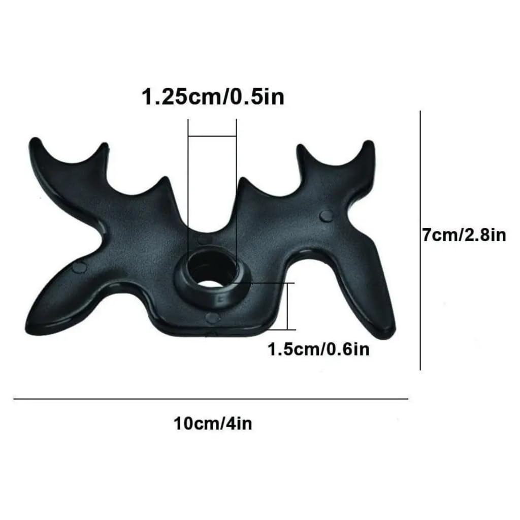 Greabuy Billiard Cue Rack Snookers Pool Cue Rack Bridge Head Billiard Rod Stick Frame Poles Rack Rest Snookers Cue Rack