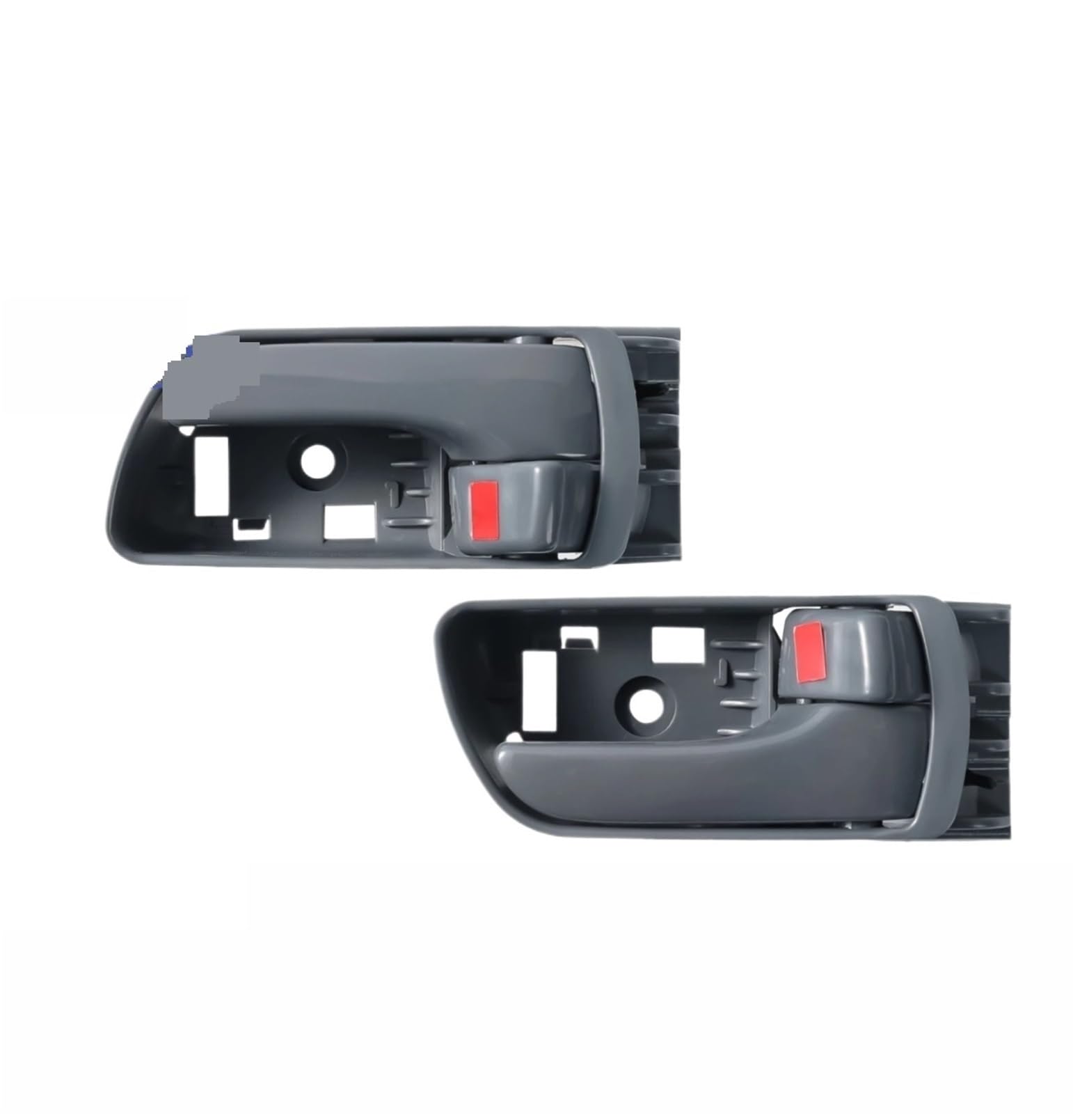 Ouokchm Car Interior Door Handle for Toyota for Sienna 2004-2010 Replaces 69206-AE010 69205-AE010 2X Interior Gray Door Handles Replacement