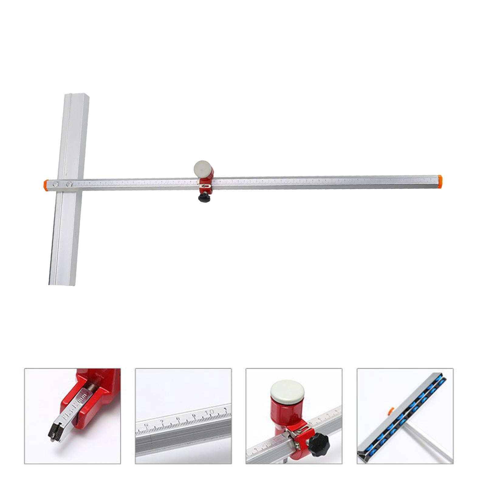 3 Pièces Coupe-verre Outil Ajustable Ergonomique Alliage Aluminium Coupe Nette Alimentation Huile Adapté aux Activités Artisanales Rénovation
