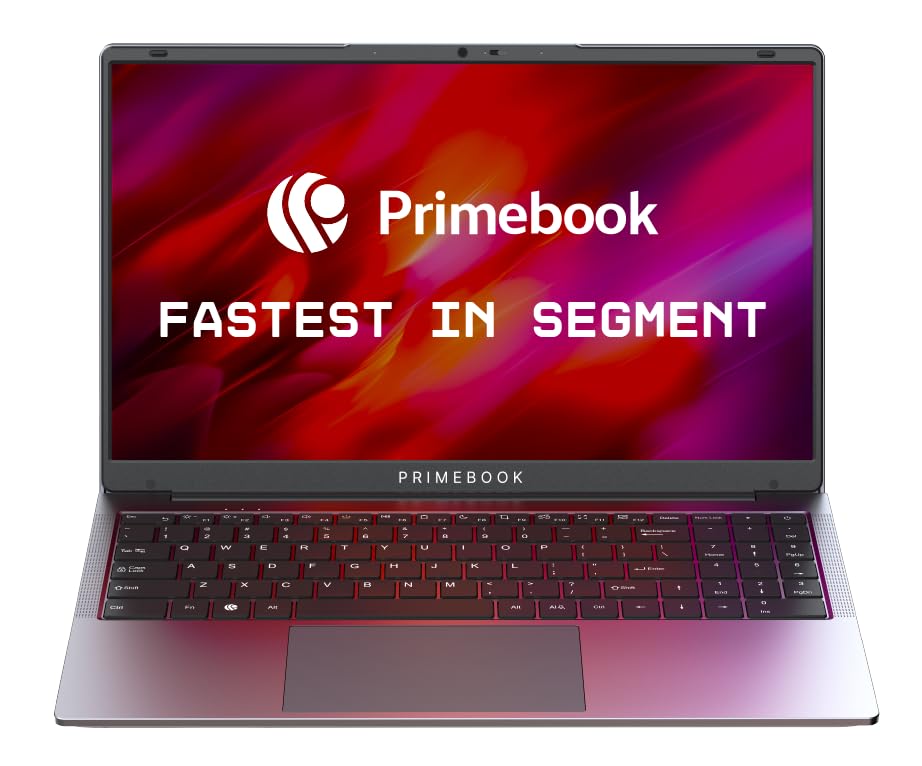 Primebook 2 Max 2025 (New Launch) | 8GB RAM, 256GB UFS Storage | 15.6-Inch Full HD IPS Display | 12hrs Battery | MediaTek Helio G99 | Android 15 (PrimeOS 3.0) |...