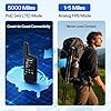 TIDRADIO TD-M2 Pro Unlimited Range Rapid Global Walkie Talkies,Dual Mode -4G LTE PoC Radio with SIM Card+FRS Two Way Radio Long Range Global PTT 2-way Radios for Family,Business,Company,Outdoor -2Pack