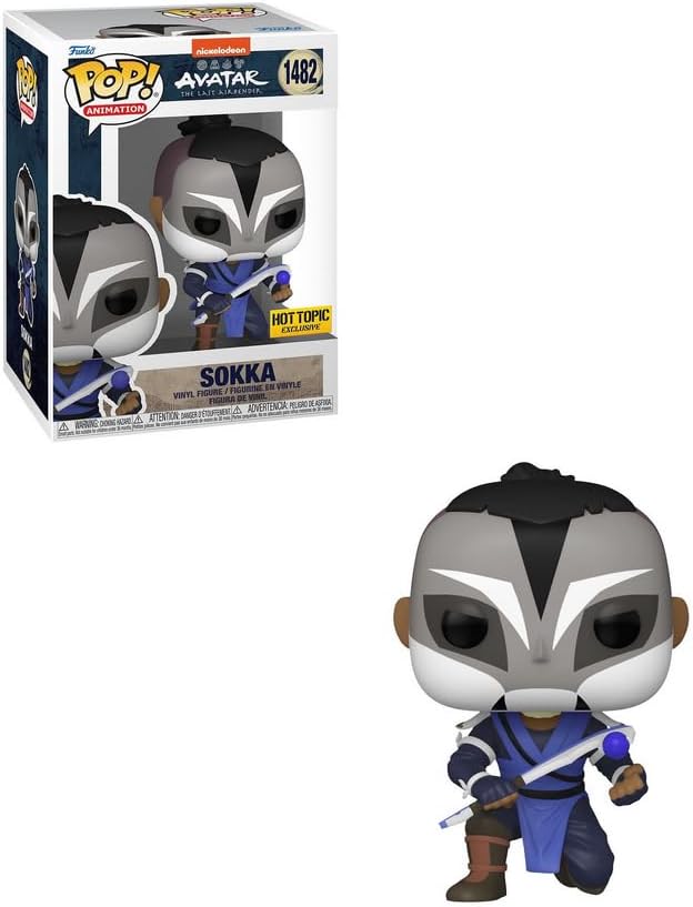 Funko Avatar The Last Airbender Sokka with Warrior Mask Exclusive Pop! Figure 1482